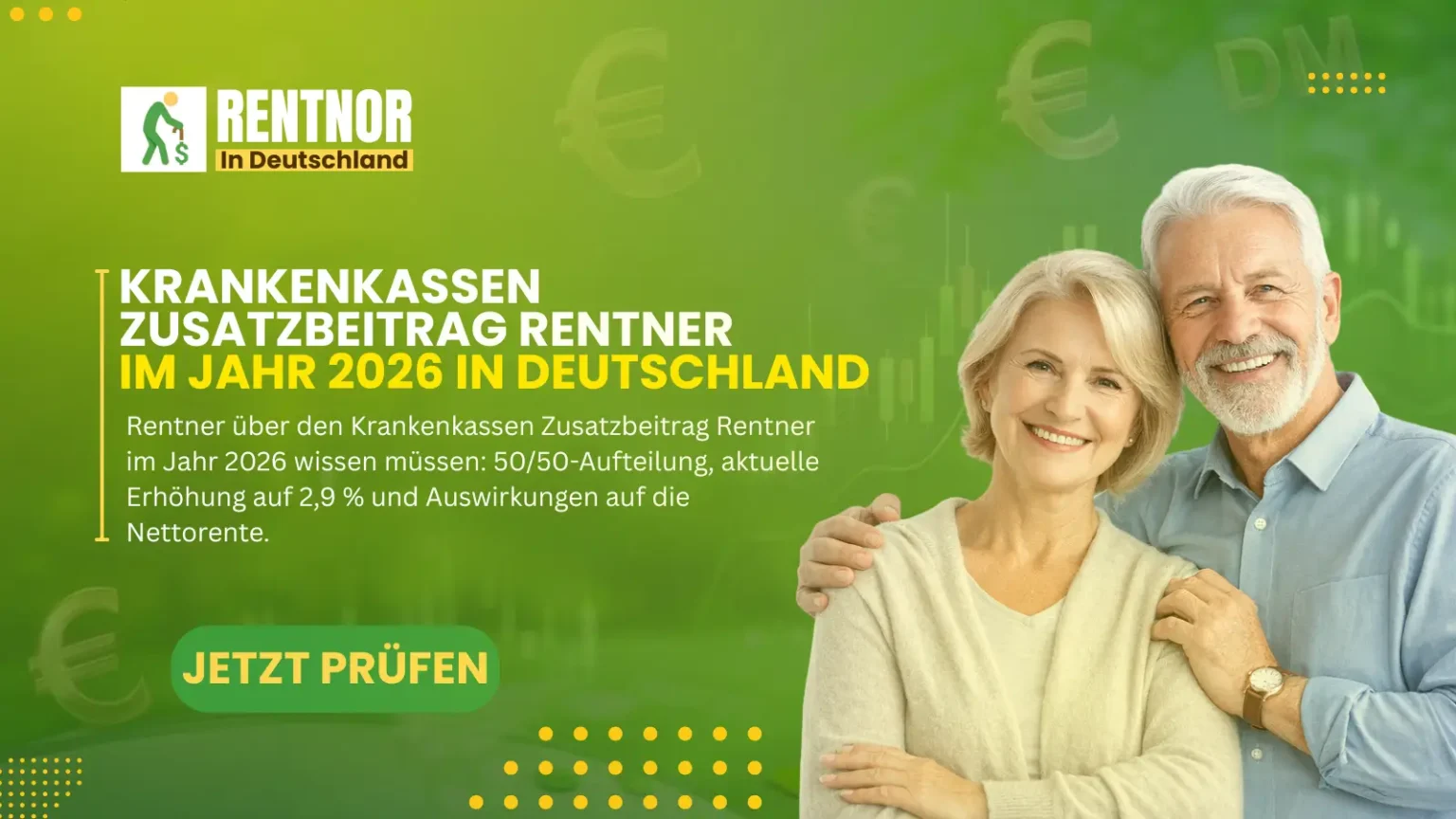 Krankenkassen Zusatzbeitrag Rentner