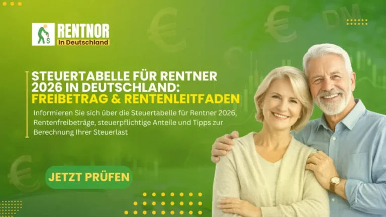 Steuertabelle für Rentner